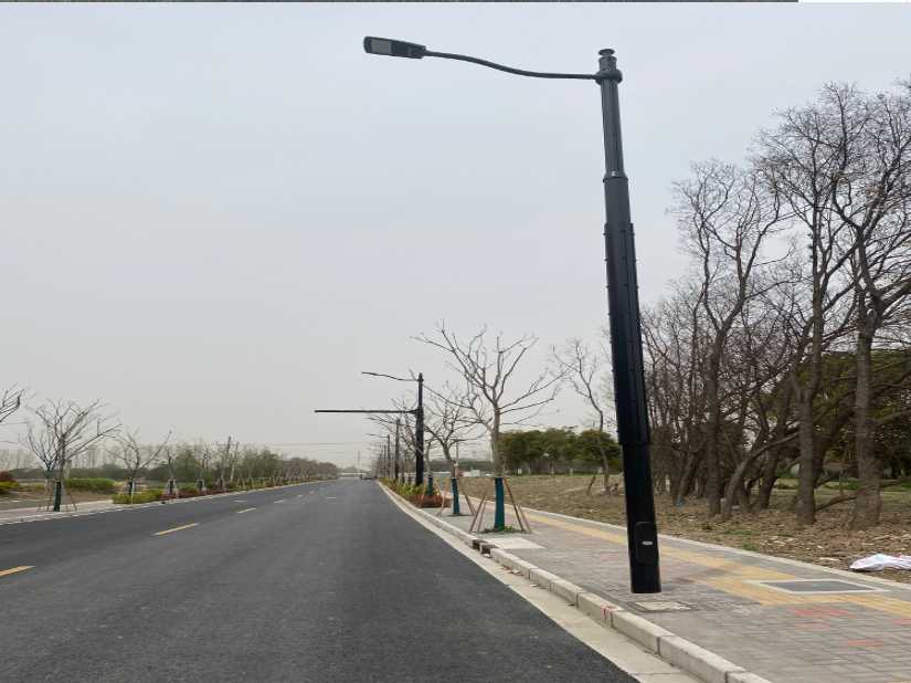 陵水黎族自治县上海综合杆 太阳能路灯工程